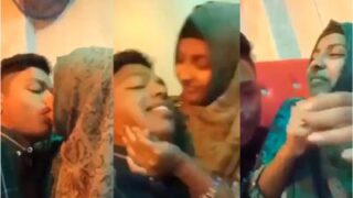 Gadis Karachi 18 Tahun Berciuman Panas Dengan Kekasihnya Dalam Film Dewasa Pakistan