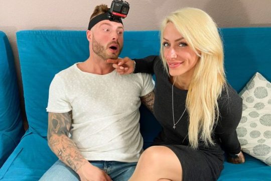 Sandy Bergincang Liar, Tato Seksi Dan Tubuh Menggoda Dihajar Keras!