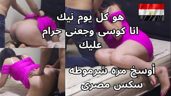 سكس مصري ساخن: شرموطة مصرية تتوسل لعشيقها “كل يوم نيك حرام عليك” بينما يضرب طيزها حتى تئن من اللذة