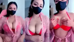 Gadis Yange Tobrut Meremas Payudara Sambil Mengeluarkan Desahan Nafsu