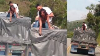 Nri Nakal Bercinta Di Atas Truk Terbuka Di Alam Liar