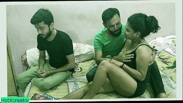Cowok India Berbagi Pacar Seksi Dengan Perjaka, Mereka Bertiga Bercinta Dengan Audio Hindi Yang Jelas!