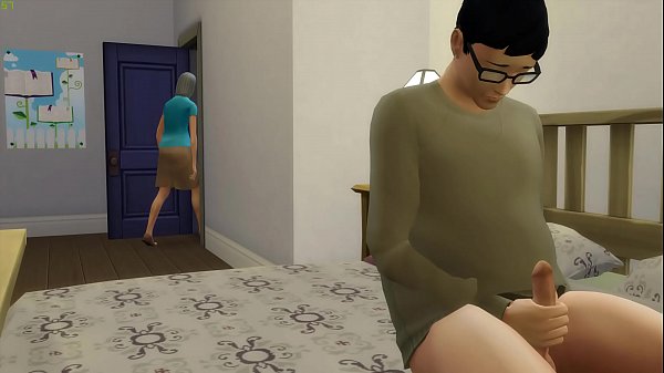 Ibu Tiri Menangkap Anak Gemuknya Sedang Masturbasi Dan Membantunya Kehilangan Keperawanan Bersamanya