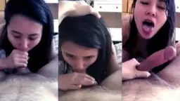 Menyantap Batang Besar Kekasihku