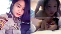 Viral Mirip Polwan Cantik, Full 4 Menit Bikin Mendingin, Bikin Sange, Gak Kuat Tahan!