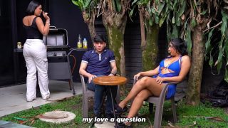 Bisik-bisik Ranjang: Ibu Mertua Menggoda Kekasih Putrinya Dengan Goyangan Liar – Big Jackson & Lina Henao