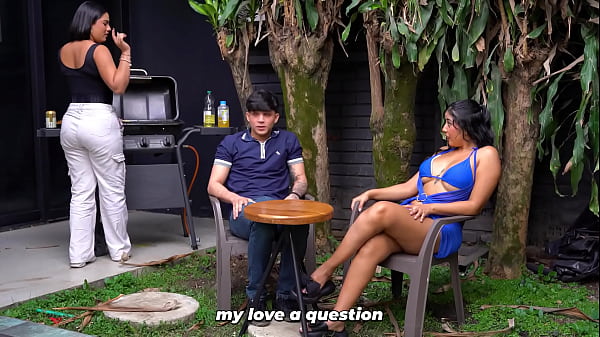 Bisik-bisik Ranjang: Ibu Mertua Menggoda Kekasih Putrinya Dengan Goyangan Liar – Big Jackson & Lina Henao