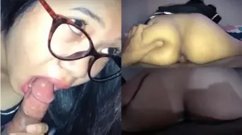 Pov: Ngewe Si Kacamataan Montok, Mulus, Sampe Muncrat Kebanyangin.