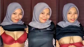 Rista Si Hijaber Nakal, Toket Mulusnya Bikin Ngent*ut Panas!