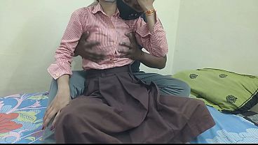 Cewek Kampus India Digebukin Kontol Pacar Di Kamar, Crot Di Dalem Nih!