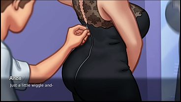 Ibu Tiri Mengakhiri Percakapan Dengan Satu Senyum Yang Bikin Ngentot (18+)