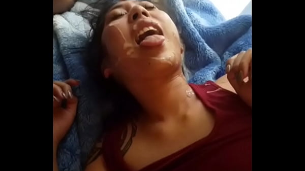 Orang Asia Dapet Muka Penuh Air Mani Dari Kontol Gede Hitam