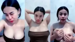 Taniaaa, Toket Bulat Basah Mulusnya Bikin Ngiler, Bener-bener Idaman Buat Digoyangin