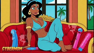 Putri Jasmine Kini Punya Kontol Besar Tumbuh Di Antara Kakinya. Dongeng Arab Kartun Untuk Dewasa Yang Bikin Ngentot.