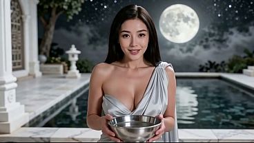 Mimpiku | Pov: Memek Xinyi Dikocok Sampai Penuh Di Kuil Bulannya