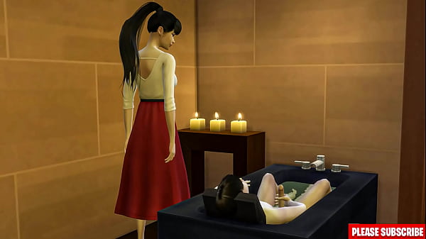 Ibu Tiri Asia Bantu Anak Tiri Ngocok Di Kamar Mandi || Ibu Tiri Grebek Anak Tiri Lagi Colmek