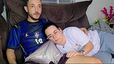 Kakak Tiri Digoda Abang Tiri Sambil Nonton Bola Brasil, Makin Panas Makin Basah.